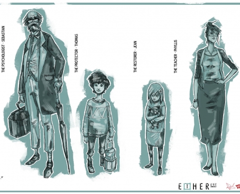Ether One Character Set | BROADY BLACKWELL